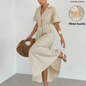 Women 100% Cotton Maxi Dress