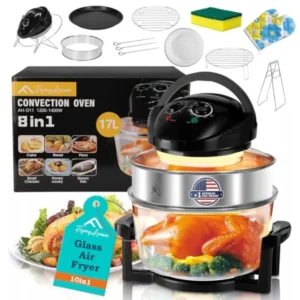 Ultimate Cooking - 10-in-1 Glass Air Fryer