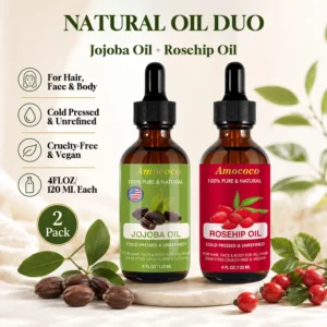 Jojoba Oil and Rosehip Oil